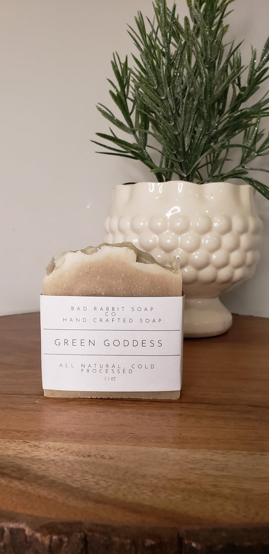 Goat's Milk Soap - Green Goddess