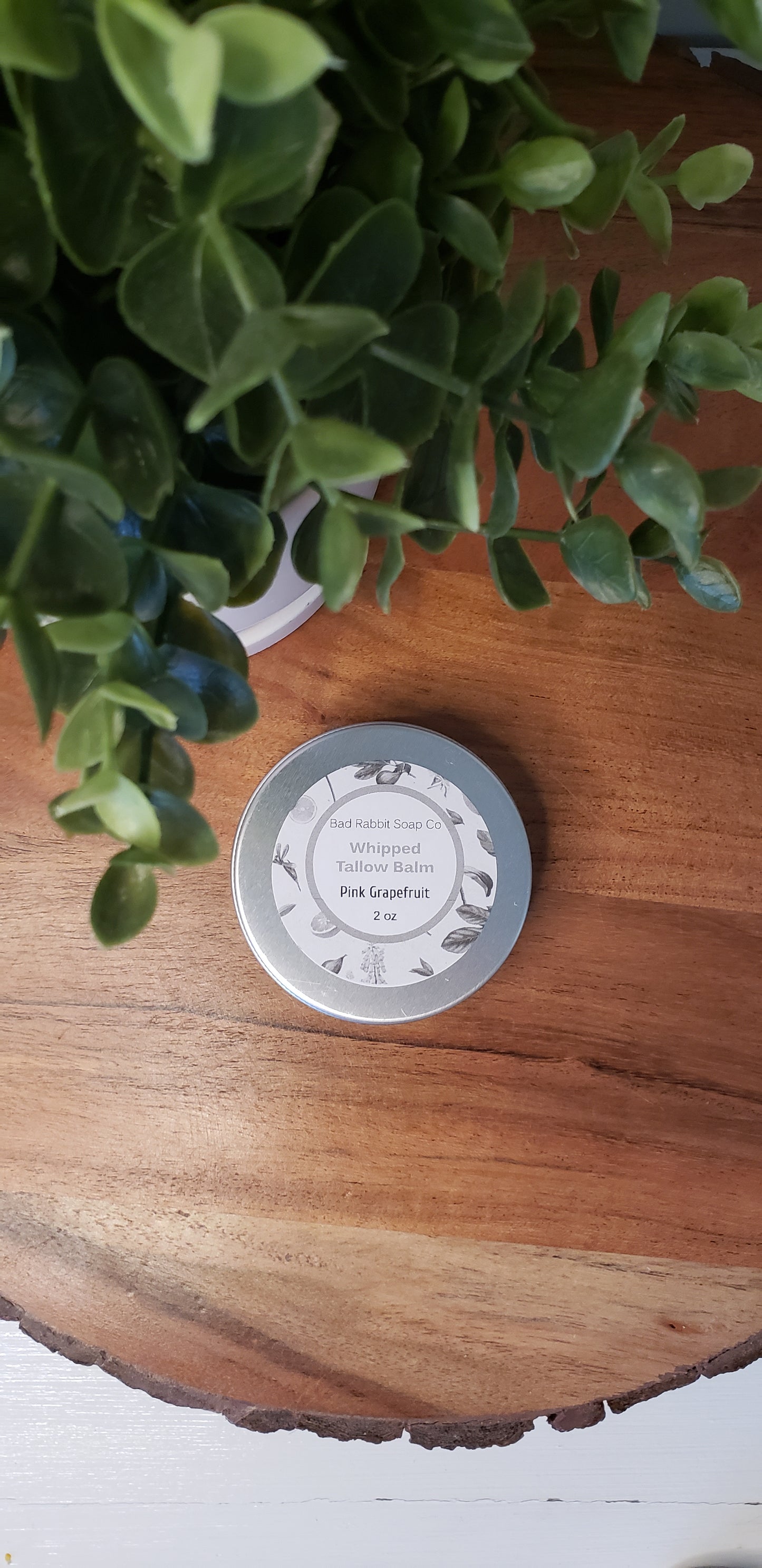 Whipped Tallow Balm-Pink Grapefruit