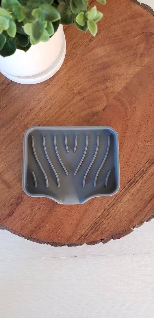 Grey Soap Dish