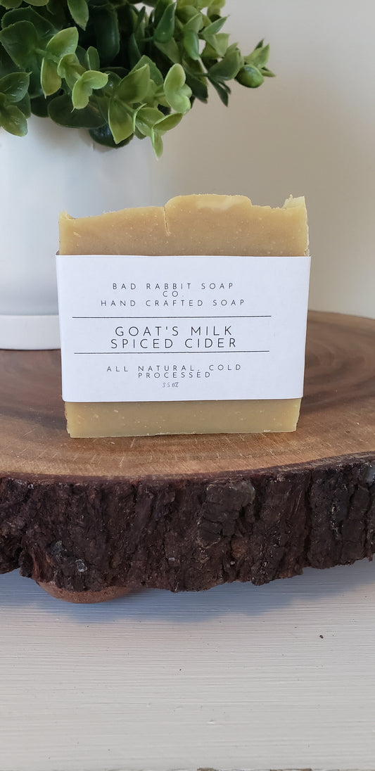 Goat's Milk Soap-Spiced Cider